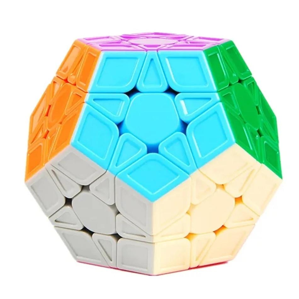QiYi Qiheng/W/S/S2/M Megaminx Cubes 3x3 2x2 Dodecahedron Profession Speed Cube 12 Face Educational Puzzle Cubo Magico Toys Gifts
