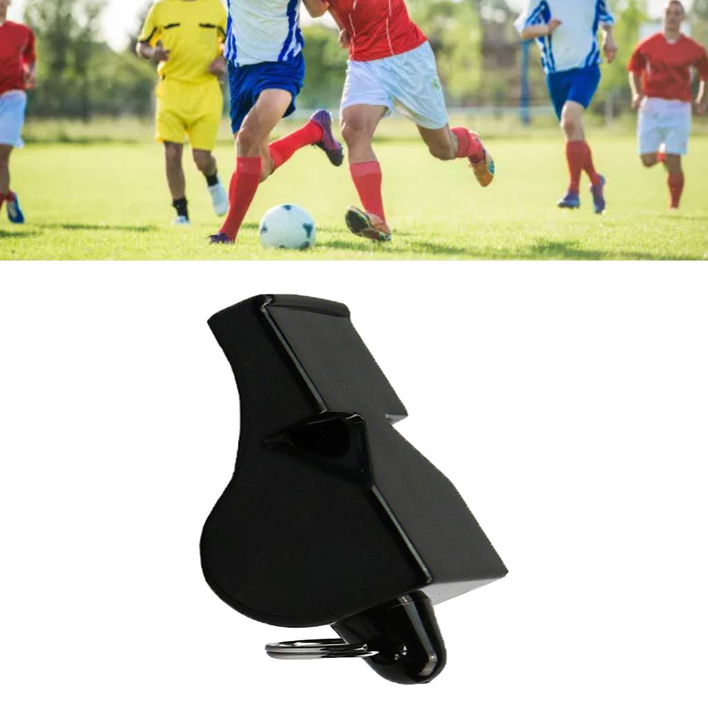 Sports Training Whistle Plastic Loud Whistle Football Referee Coaching Special Whistle Black