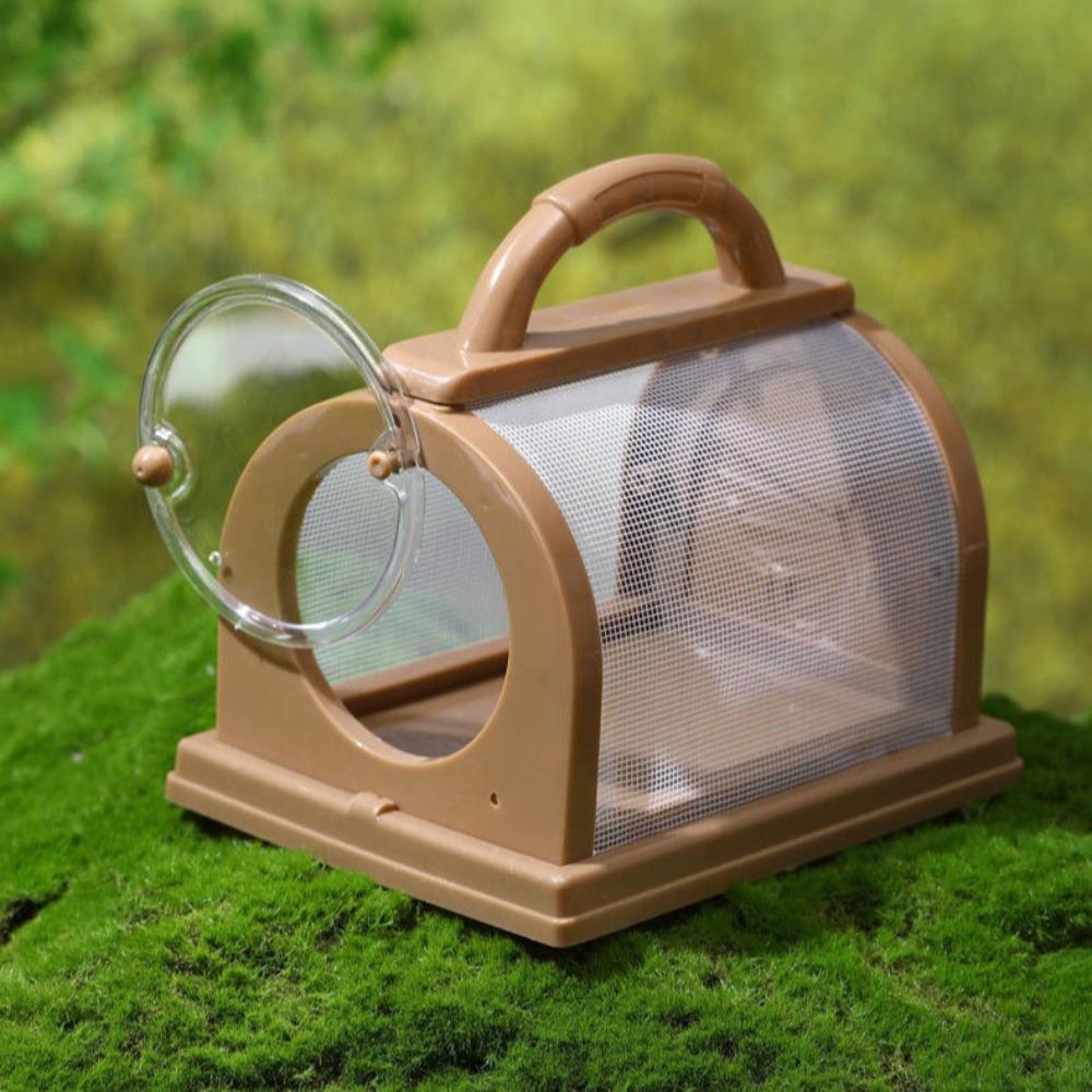 Insect Observation Box Net Bag Insects Trap Magnifying Glass Forceps Insect Collectors Cages Butterfly Observation Pet Products
