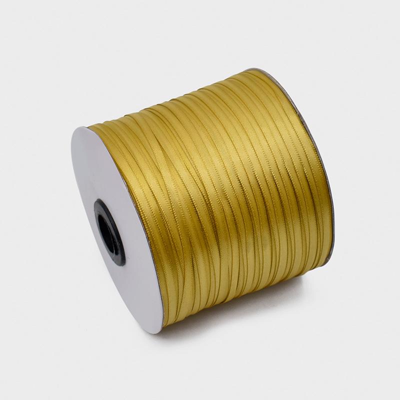 0.3cm Encrypted Polyester Satin Ribbon for Clothing and DIY Accessories