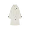 Teenie Weenie Women's Detachable Scarf Wool Blend Coat