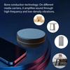 Bluetooth-compatible Speaker Bone Conduction Speaker with TF Card Portable Wireless Outdoor Music Player for Outdoor