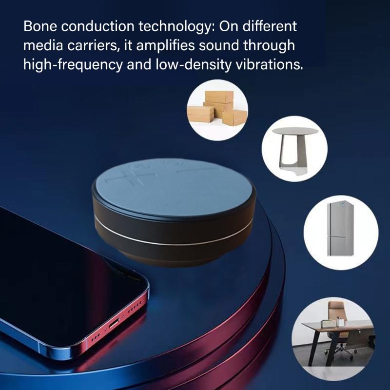 Bluetooth-compatible Speaker Bone Conduction Speaker with TF Card Portable Wireless Outdoor Music Player for Outdoor