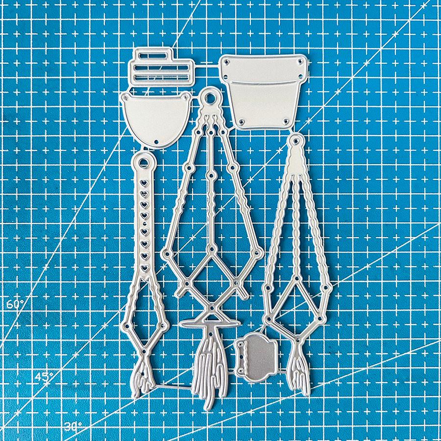 

Basket Metal Cutting Dies Stencils DIY Scrapbooking Paper Photo Cards Embossing Dies dies серебряный