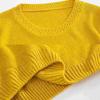 O-Neck Lace Pullover Sweater Loose Knitted Hollow Solid Top Spring Versatile Women's Knitwear