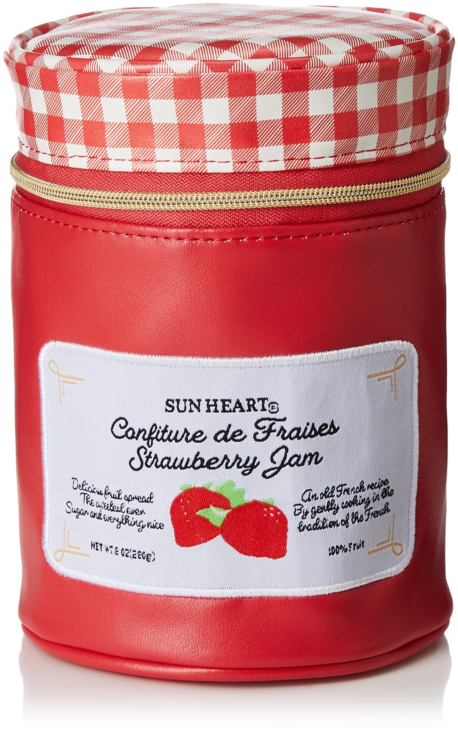 Marushin Pouch Strawberry Jam Food Funny Pencil Case Cosmetic Pouch 0585004700 yup! (Yap!)