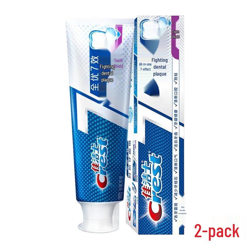 Crest 7-Effect Tea Fresh Toothpaste, 2-Pack