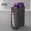 Laundry Basket with Wheels Easy Movement Large Capacity Foldable Design Waterproof Laundry Basket Dirty Clothes Hamper