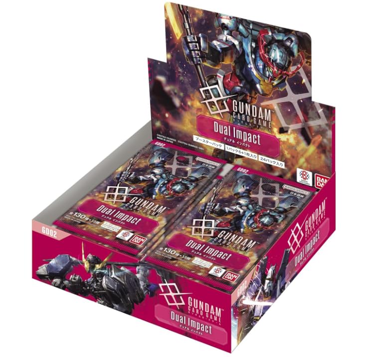 

Bandai Gundam Card Game Booster Pack Dual Impact 24 Packs [Unopened Box] [GD02] (Box)