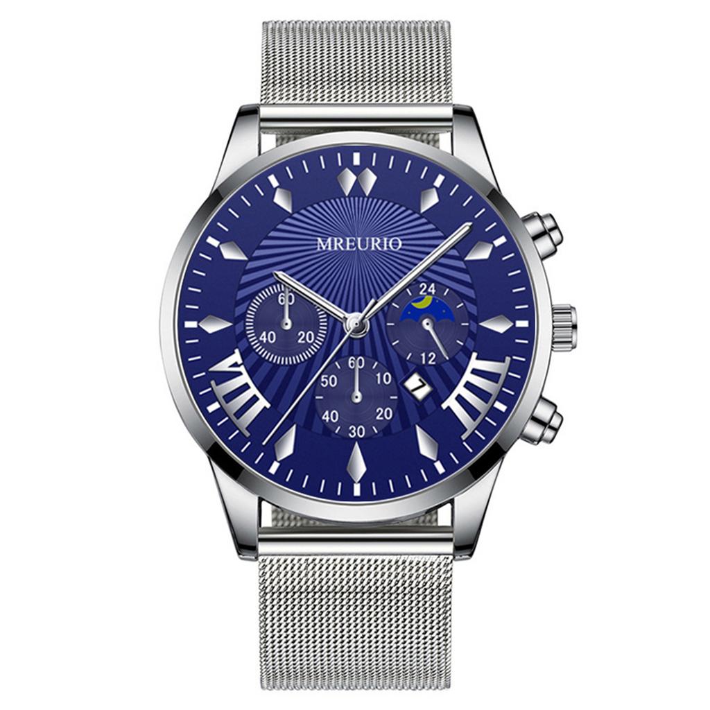 Men's Luminous Running Alarm Clock Watch