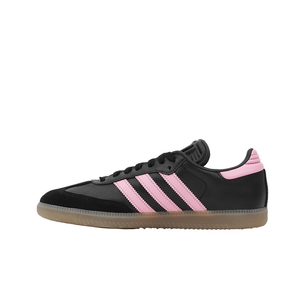 Lionel Messi x adidas Samba Inter Miami CF - Kit da trasferta Scarpe da ginnastica da uomo Nero Nero principale Rosa chiaro IH8157