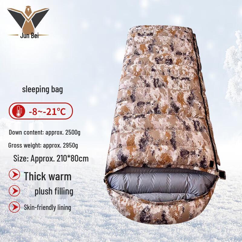 Junbei Warm Camping Sleeping Bag