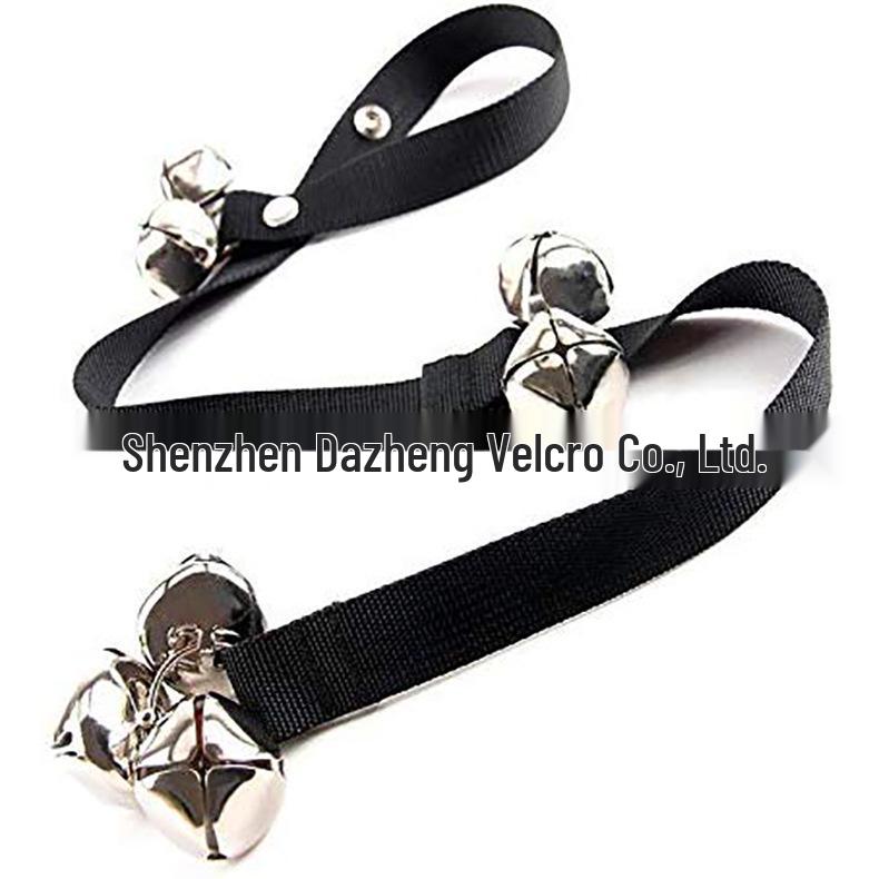 Pet Doorbell with Cat Teaser and Dog Outdoor Alarm Bell Rope