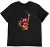 Animal T-Shirt Muppet White 80S 90S Retro Tee Drummer Funny Wild Kermit Piggy