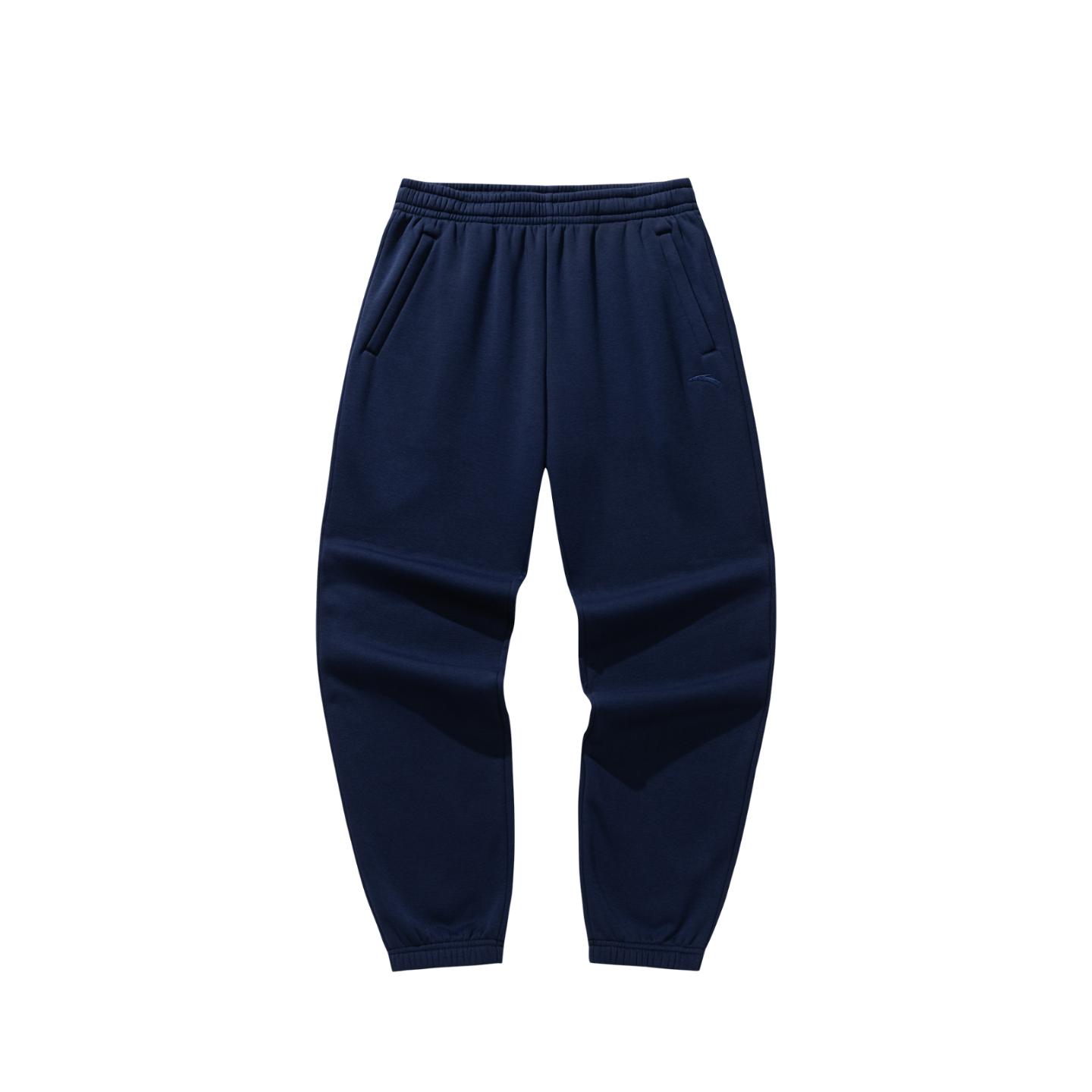 

Anta Тренировочные длинные брюки Зима 2025 Вязаные спортивные штаны Мужские низ Moonlight-Blue 952547309-2 XL