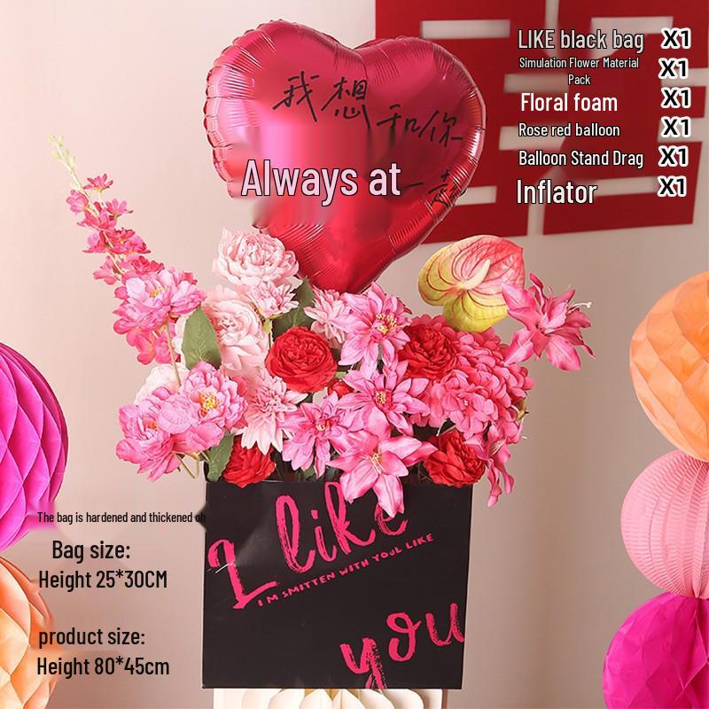 Romantic Wedding Aisle & Table Flower Arrangement: Floral Art Bouquet and Ornaments