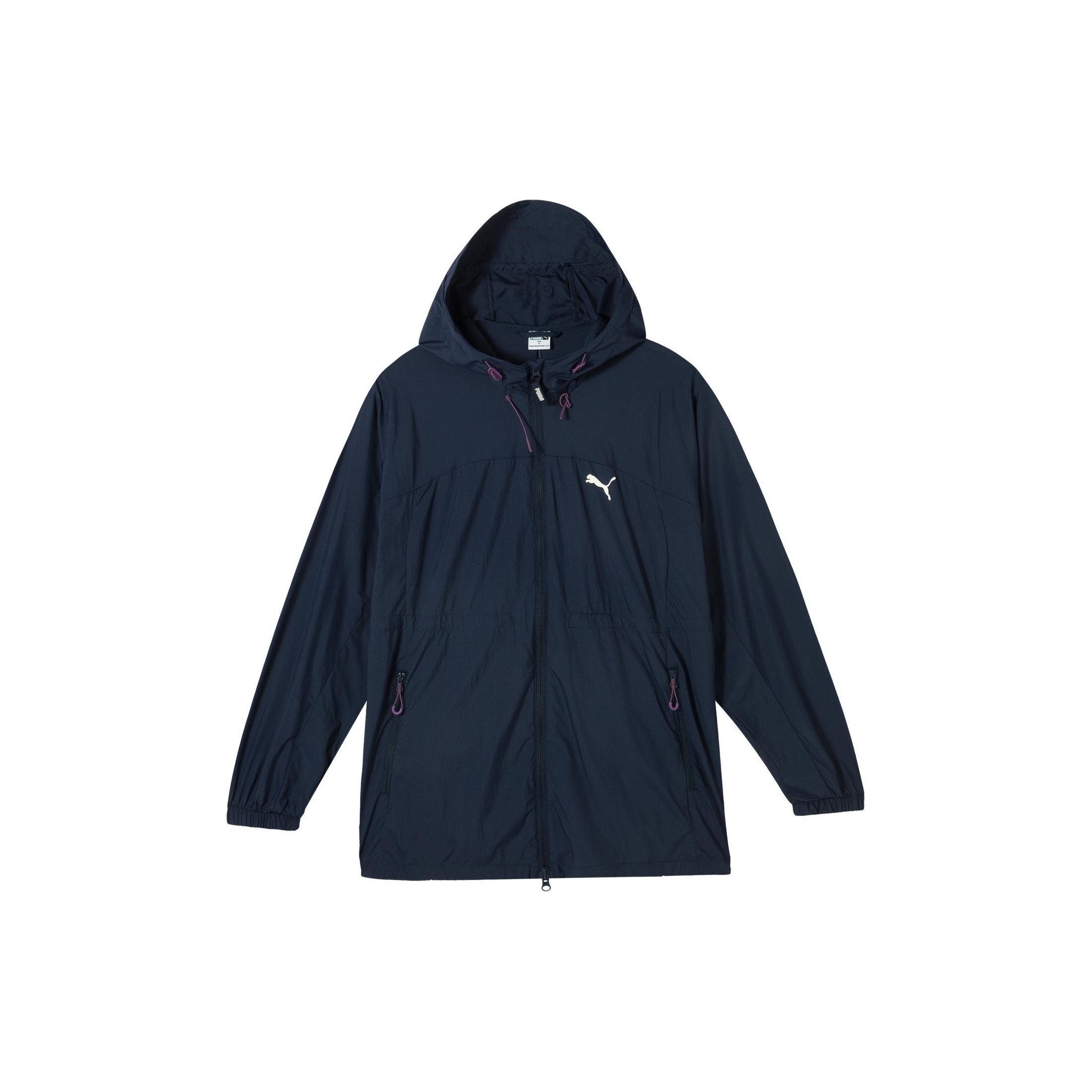 

New PUMA SWXP MR UV WINDBREAKER Jackets & Coats Women s Marine Blue 628375-14 S