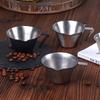 1Pc 100Ml Espresso Measuring Cup With Handle Stainless Steel Coffee Shot Coffee Pouring Cup Home Kitchen Measuring Accessories