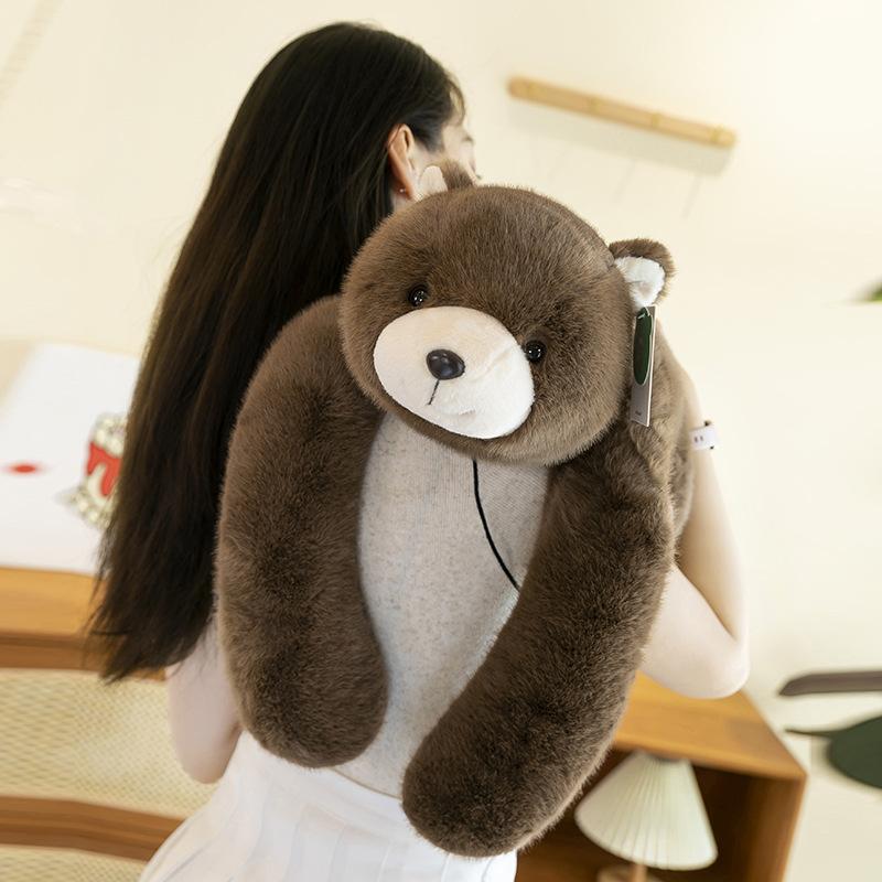 Søte Beroligende Rygg Skatt Panda Plysjleker for Jenter Kontor Dovendyr Sovende Pute Barn Dinosaurdukke