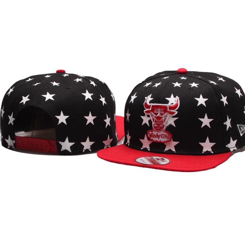 Embroidered Flat Brim NBA Cap for Men & Women - New American Hip Hop Style