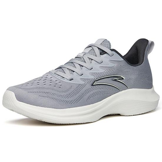 Anta Running Series Cushioning Breathable Durable Non-Slip Low-Top Running Shoes Men Sneakers Gray 112225571-3