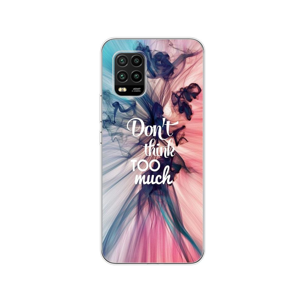 For Xiaomi Mi 10 Lite Case 6.57" Soft Silicon Tpu Cover For Xiaomi Mi 10Lite 5G Mi10Lite Phone Back Shell Bumper Funda