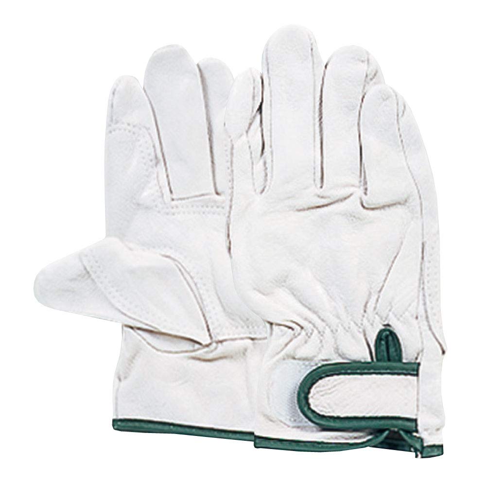 Otafuku Glove Leather Gloves Velcro Double Reinforced L [Pig Leather, Wrist, Pads] JW-824