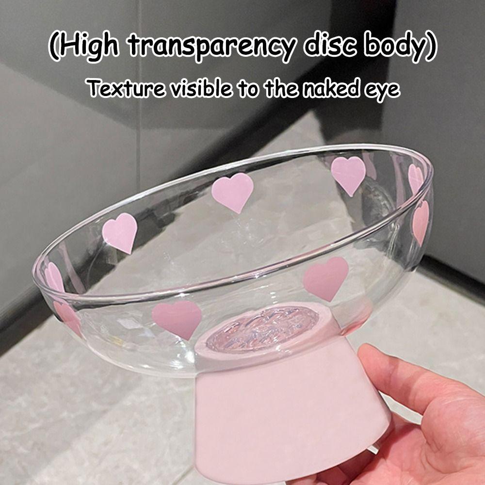 Fashion Dopamine Fruit Plate High-foot Plastic Dried Fruit Plate Detachable Candy Snack Tray Household Desktop Storage