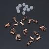 20x Clip-on Earrings Converter with Comfort Earring Pads DIY for Non-Pierced Ear