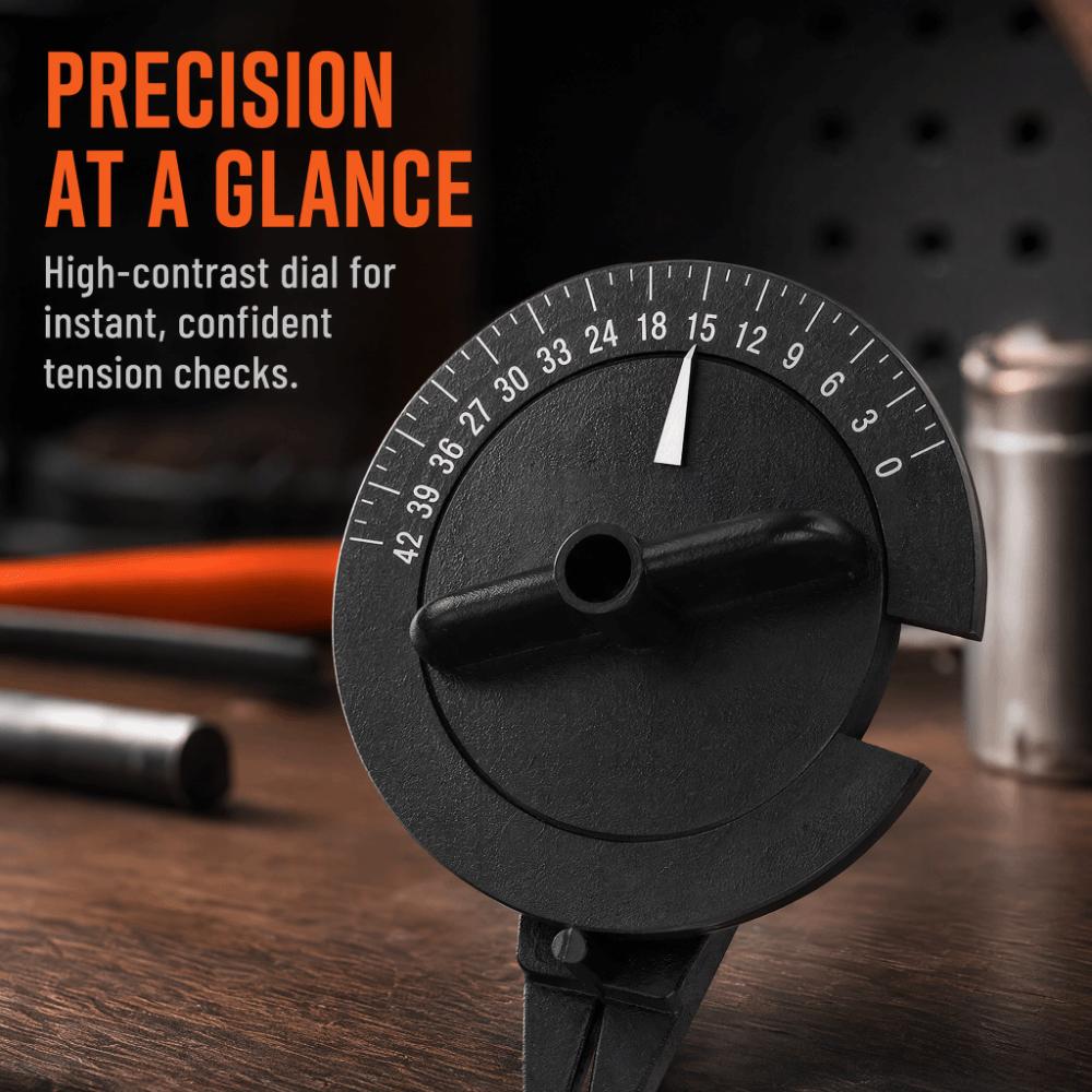 LBS Scale Badminton Tension Tester ABS Pressure Calibrator Racket String Meter String Maintenance