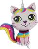 Pink Cat with Horn Balloon, Catocorn 76Cm