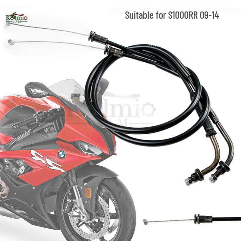 Throttle, Return, and Pull Cables for BMW S1000RR 2009-2014 Motorcycle 0