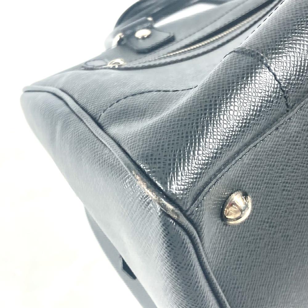 Louis Vuitton M31152 Taiga Stanislav Travel Bag Hand Bag Taiga Leather Black