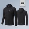 Herren Schnelltrocknende Kapuzen-Sportjacke