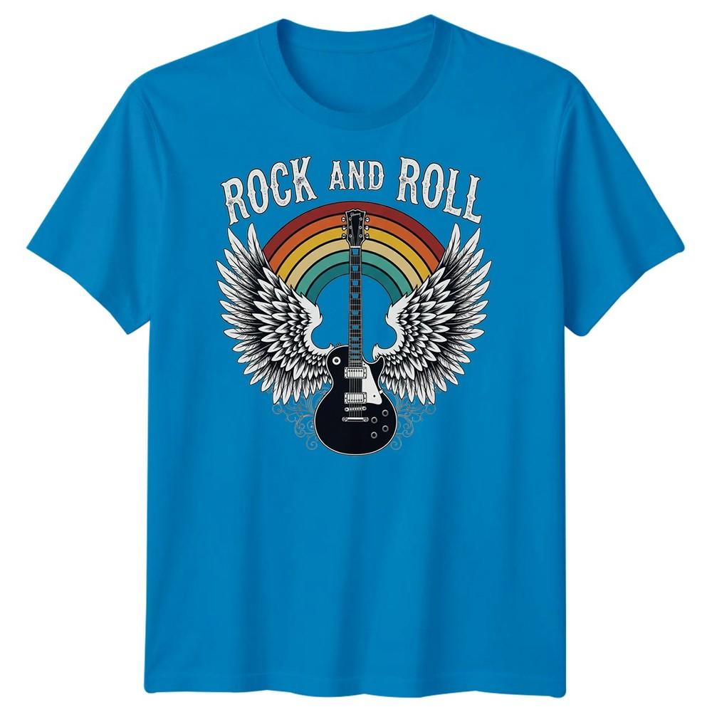 Guitar Heaven Rock N Roll Music Heavy Metal Unisexs Tshirt Tee Top