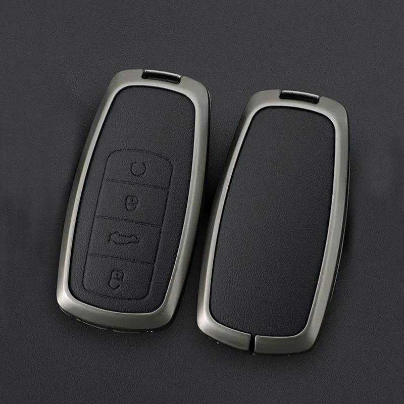 

Для Chery Tiggo 8 Pro Tiggo 8plus New 5 Plus 7pro Chery Tiggo 7 Pro Max Omoda 5 C5 металлический кожаный чехол для автомобильного ключа