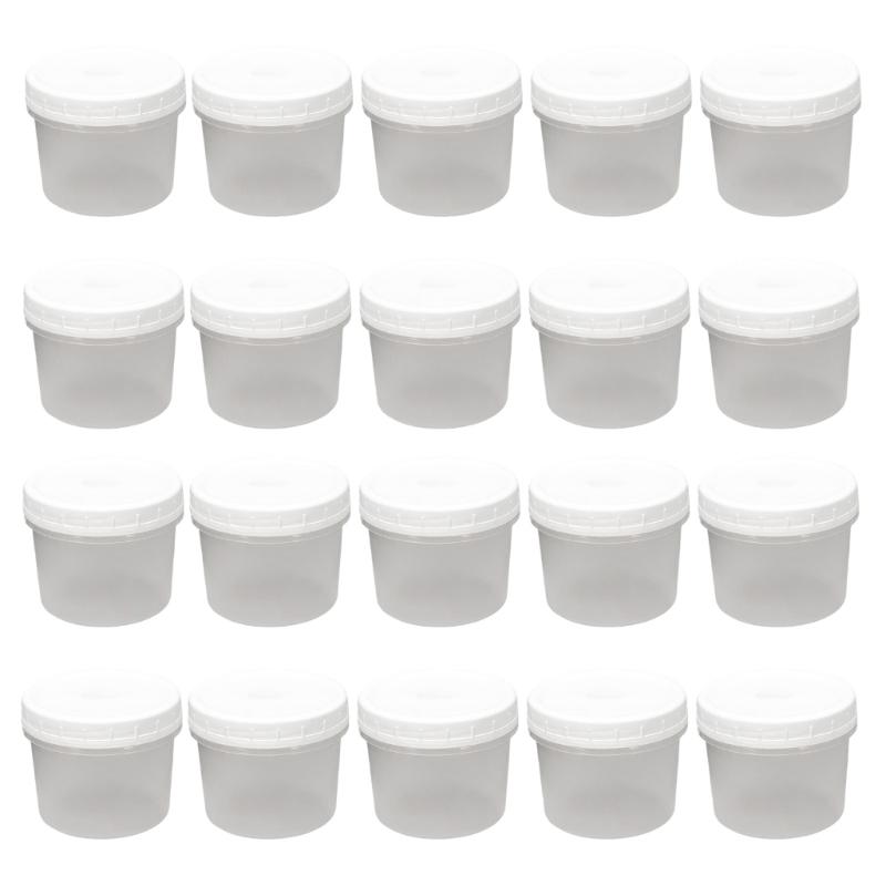 Multipurpose Plastic Dessert Jars Sealed Food Storage Boxes Microwave Friendly Designs Kitchen Puddings Cup