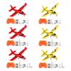 Remote Control Plane Outdoor Sports Flying Toy Ready To Fly 2 Channel for