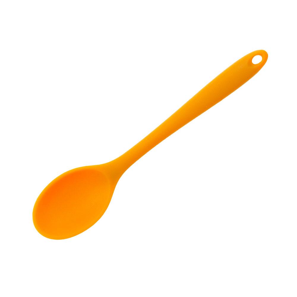 Silicone world Silicone Spoon Mixing Soup Spoons Kitchen Mixing Ladle Cooking Utensils Kitchenware Tool for Stirring and Serving