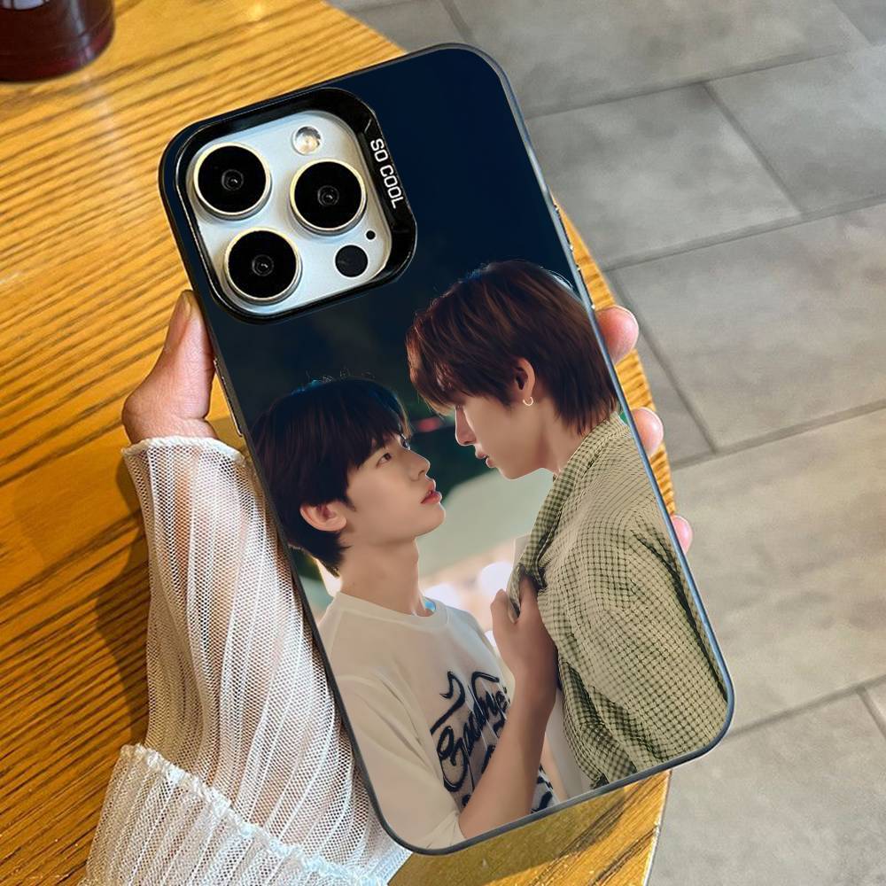 BL D-Duang With Youu-u TV Show Phone Case For iPhone 16 17 15 14 12 13 Pro Max Black Candy Matte Shockproof Cover