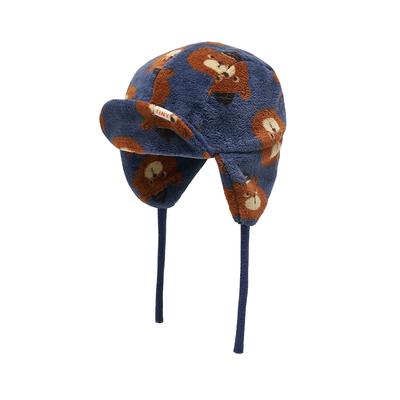 Tiny Cotton Aw24 308 K29  Bears Earflap Beanie  Bears Earflap Trooper Hat Beanie