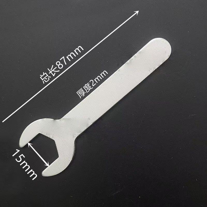 Llave hexagonal de extremo abierto desechable ultradelgada para artículos sanitarios