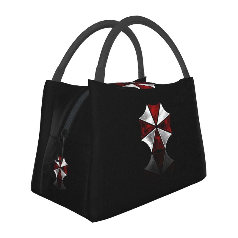 Umbrella Corporation Thermal Lunch Bag Portable Insulated Cooler Bento Bag for Picnic Work Travel Reusable Packed Lunch Box