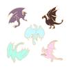 Alloy Stylish Dinosaur Badge Unique Cute Cartoon Design Perfect For Fashion Lovers Everywhere