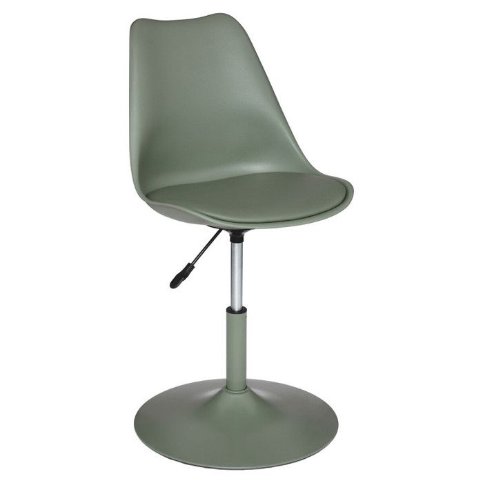 Chaise déco hauteur ajustable style scandinave "Aiko" Atmosphera - Kaki