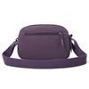 Leichte Nylon-Tasche Damen Schultertasche Crossbody-Tasche Mehrschichtige Handy-Tasche