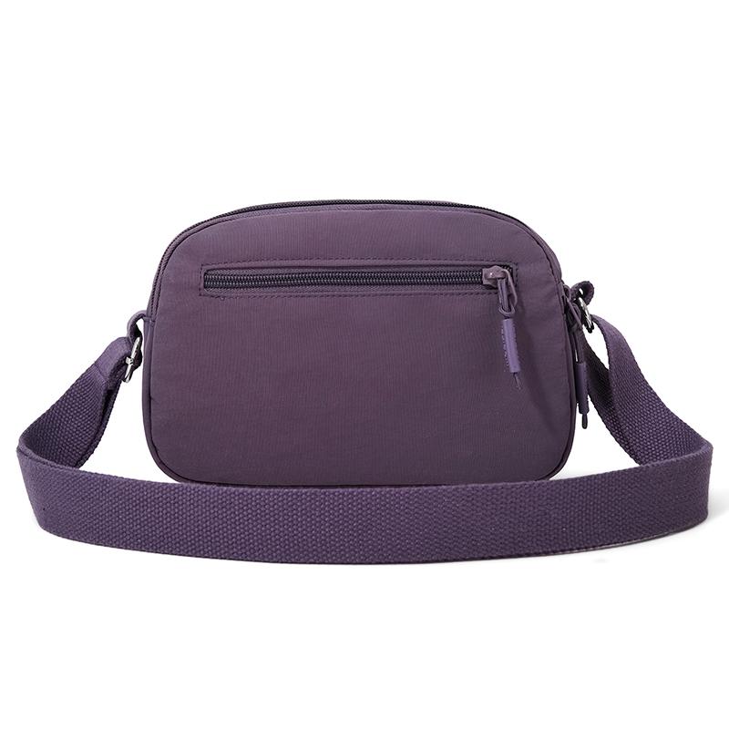 Leichte Nylon-Tasche Damen Schultertasche Crossbody-Tasche Mehrschichtige Handy-Tasche