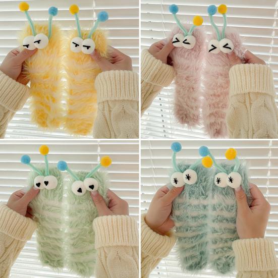 Funny Fuzzy Socks Cute Cartoon Fluffy Slipper Socks Women Men Warm Plush Crew Socks for Indoor Wear Sleep Holidays Birthdays Gift