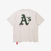New Era Oakland AThleTics Drawing T shirT oaTmeal Melange 15147541