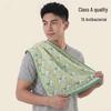Striped Absorbent Thick Cotton Face Towel Soft Yarndyed Design For Adults